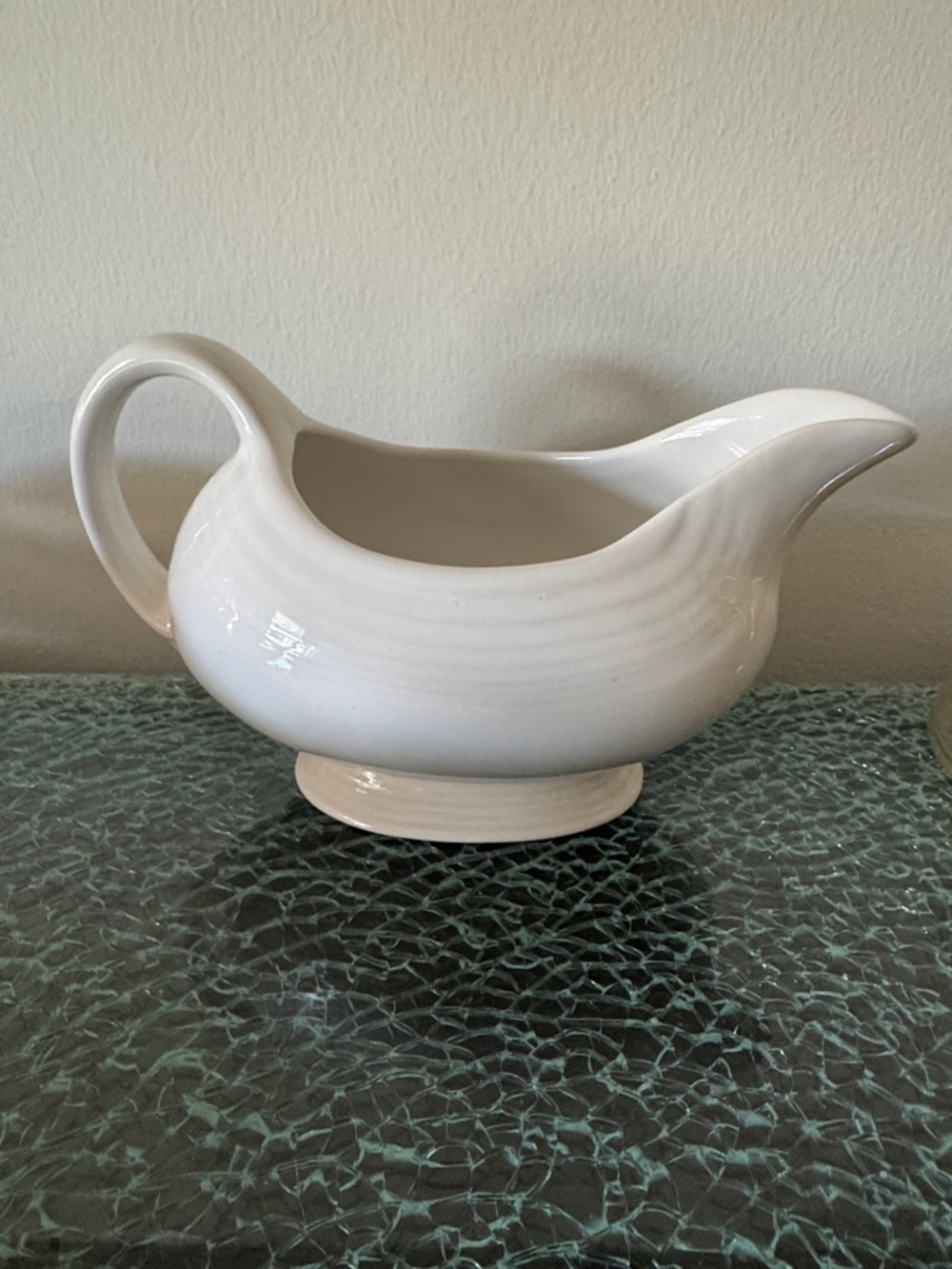Fiestaware White Gravy Boat